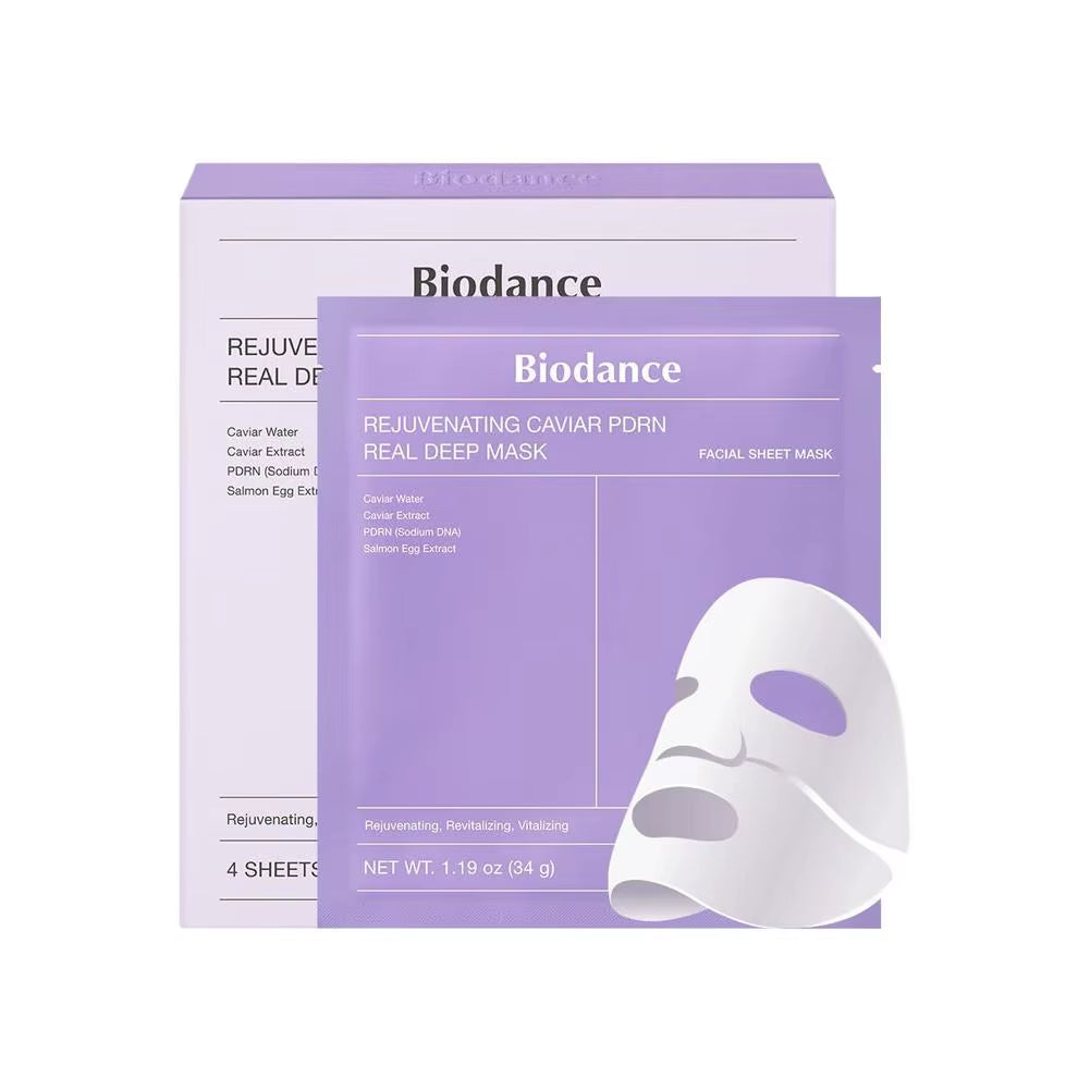 Bio Collagen Facial Mask Shrink Pores Deep Hydrating Overnight Mask Moisturizing Refreshing Brightening Face Korean Skin Care